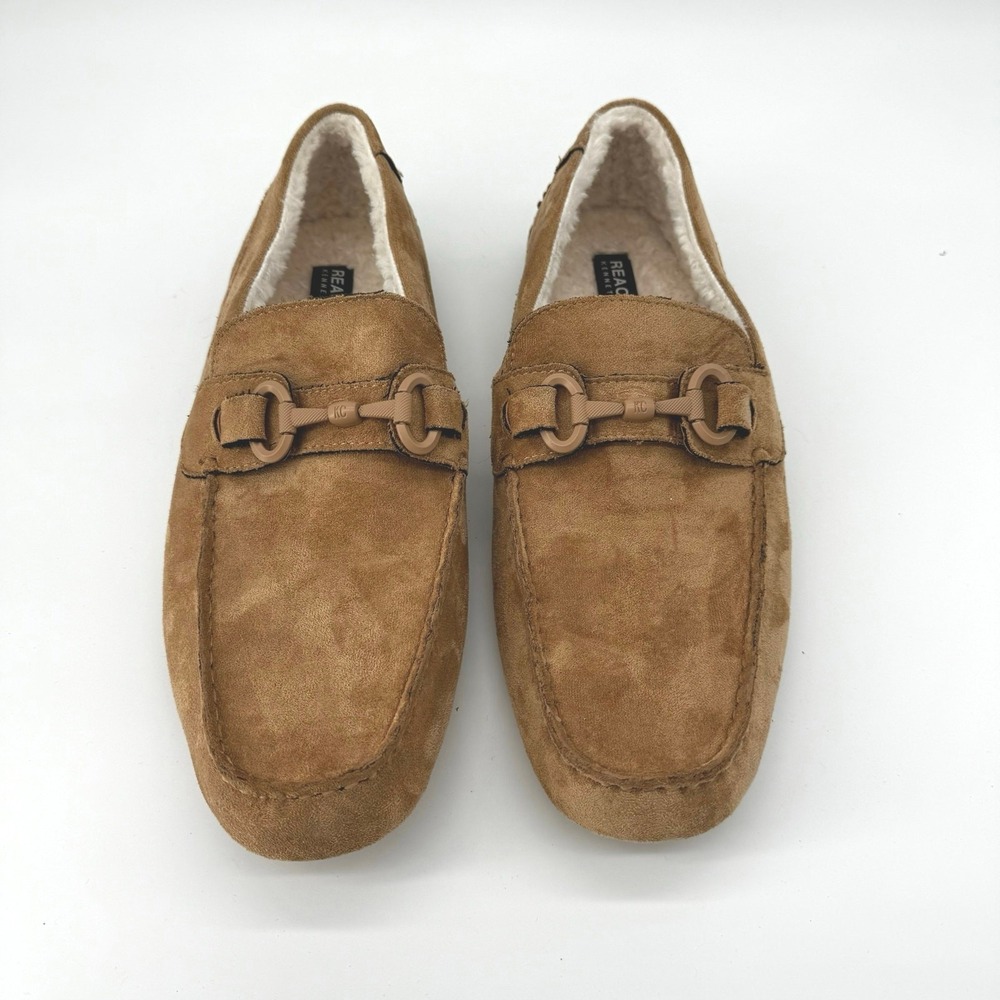 Kenneth‎ Cole Reaction Dawson Bit Driver Cozy Mens 13 Brown Loafers Excellent